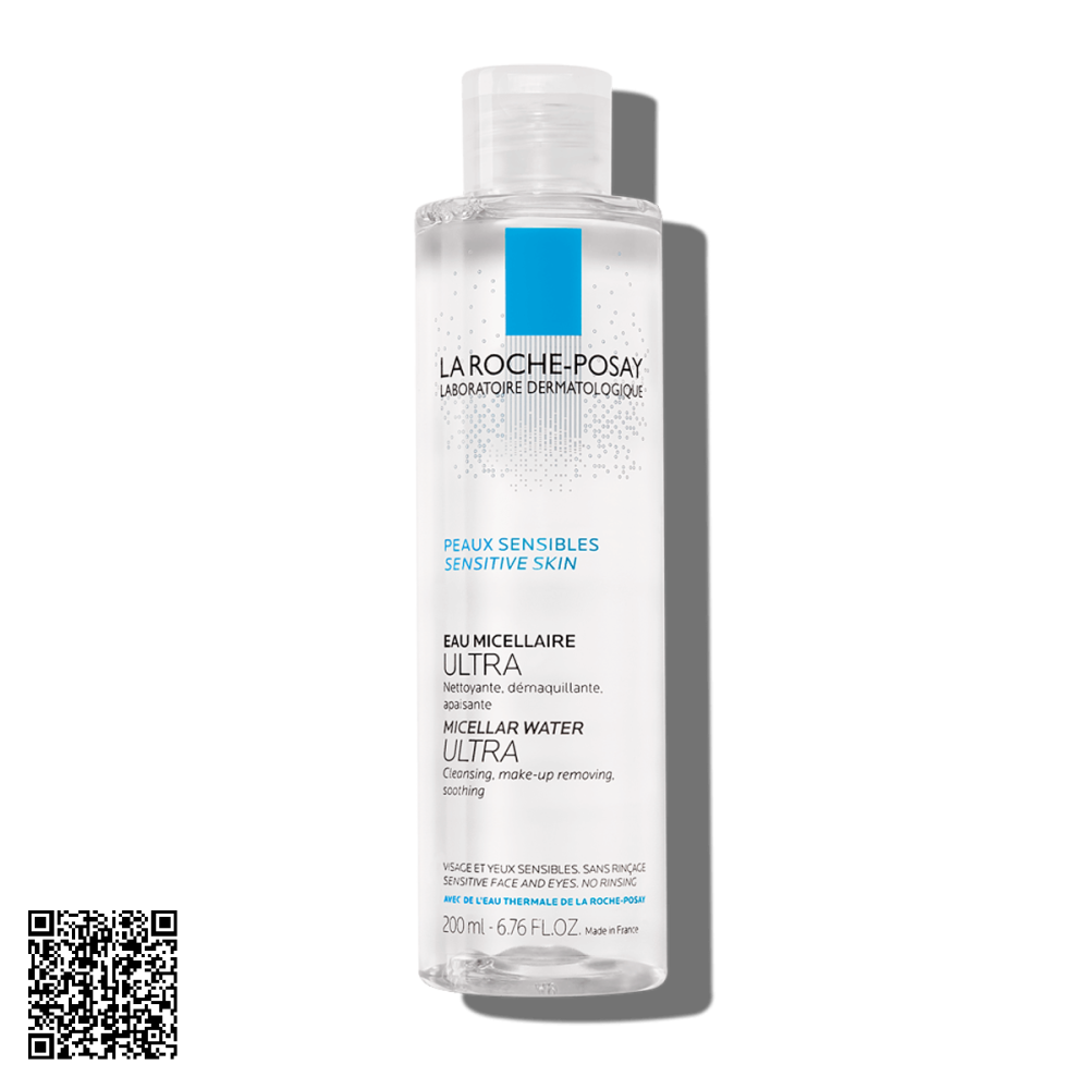 Nước Tẩy Trang La Roche-Posay Micellar Water Ultra Sensitive Skin Cho Da Nhạy Cảm 200ml Từ Pháp