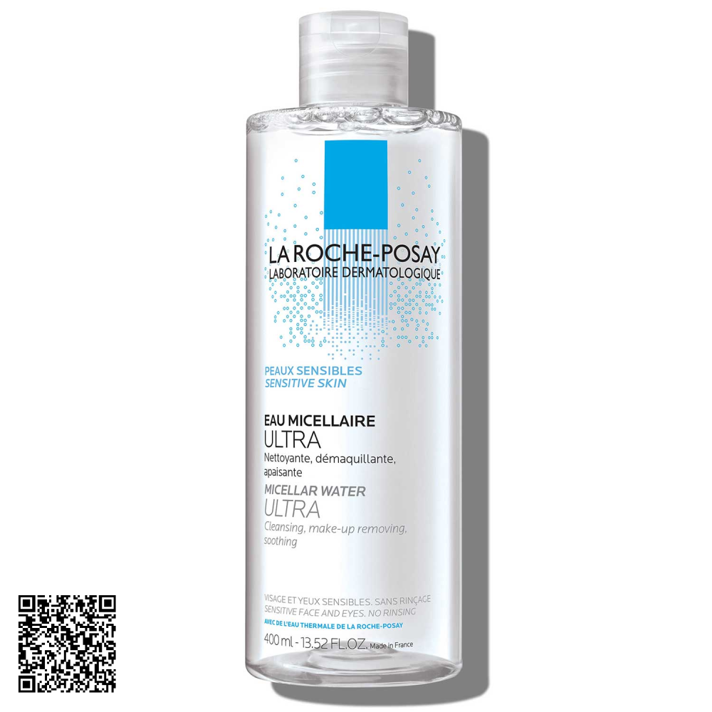 Nước Tẩy Trang La Roche-Posay Micellar Water Ultra Sensitive Skin Cho Da Nhạy Cảm 400ml Từ Pháp