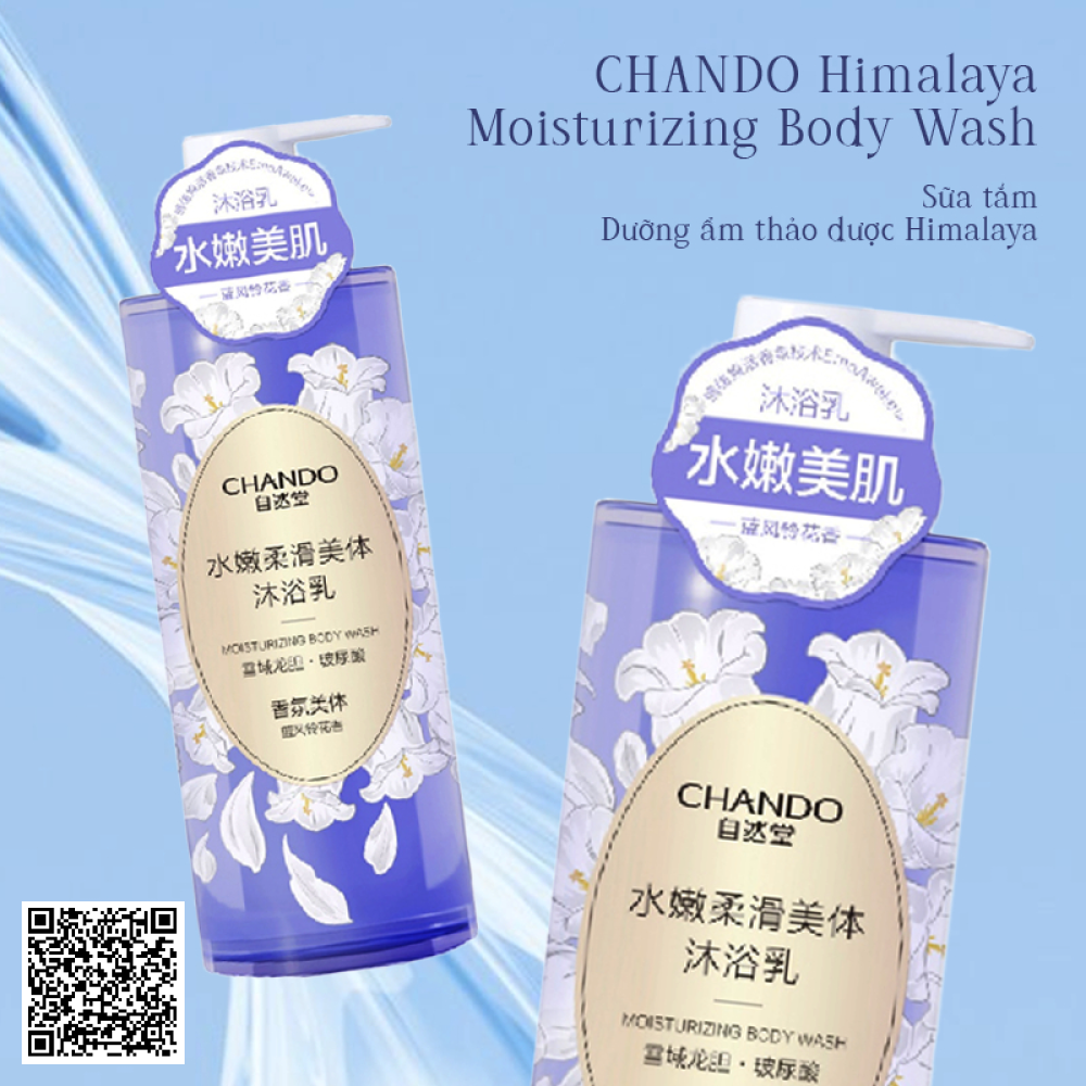 Sữa Tắm CHANDO Himalaya Moisturizing Body Wash Dưỡng Ẩm Thảo Dược Himalaya 600ml Từ Trung Quốc