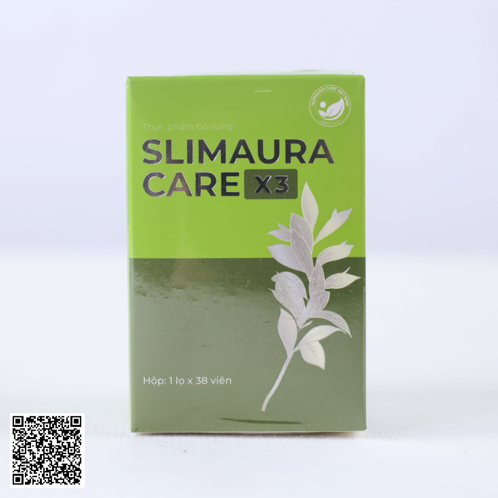 Slimming Care SlimAura Care X3 Viên Uống Giảm Cân Việt Nam Hộp 38 Viên