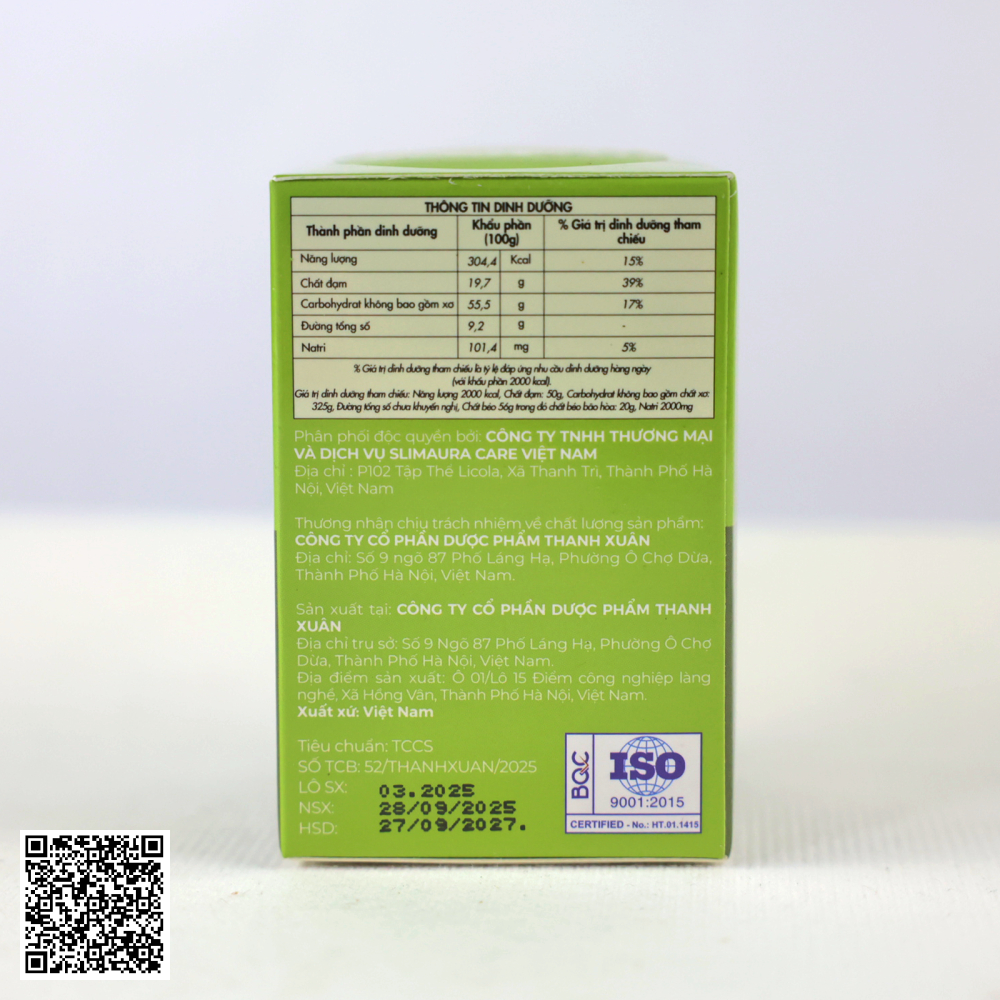 Slimming Care SlimAura Care X3 Viên Uống Giảm Cân Việt Nam Hộp 38 Viên