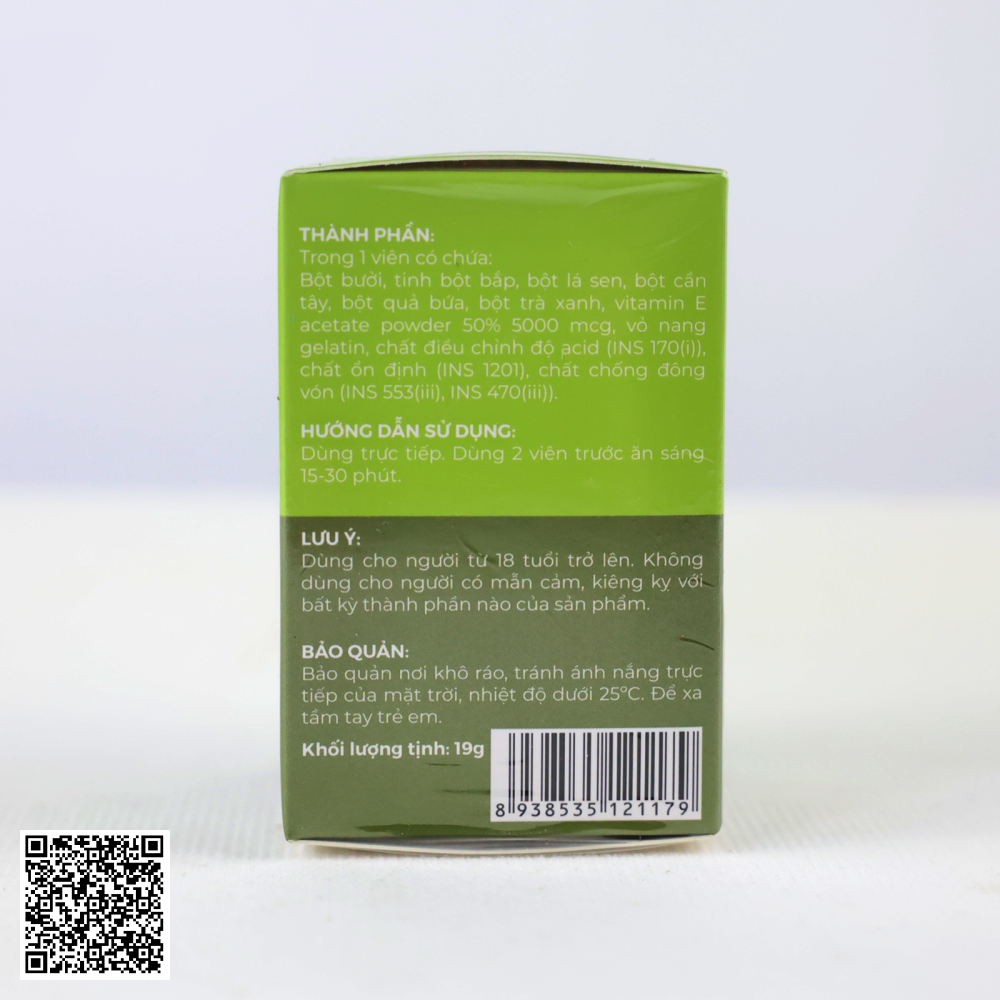 Slimming Care SlimAura Care X3 Viên Uống Giảm Cân Việt Nam Hộp 38 Viên