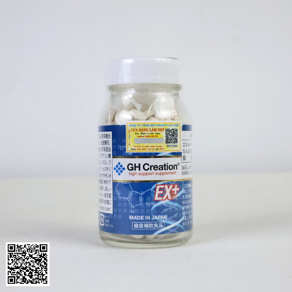 Combo 3 Hộp Viên Uống Tăng Chiều Cao GH Creation EX+ Từ Nhật Bản 270 Viên