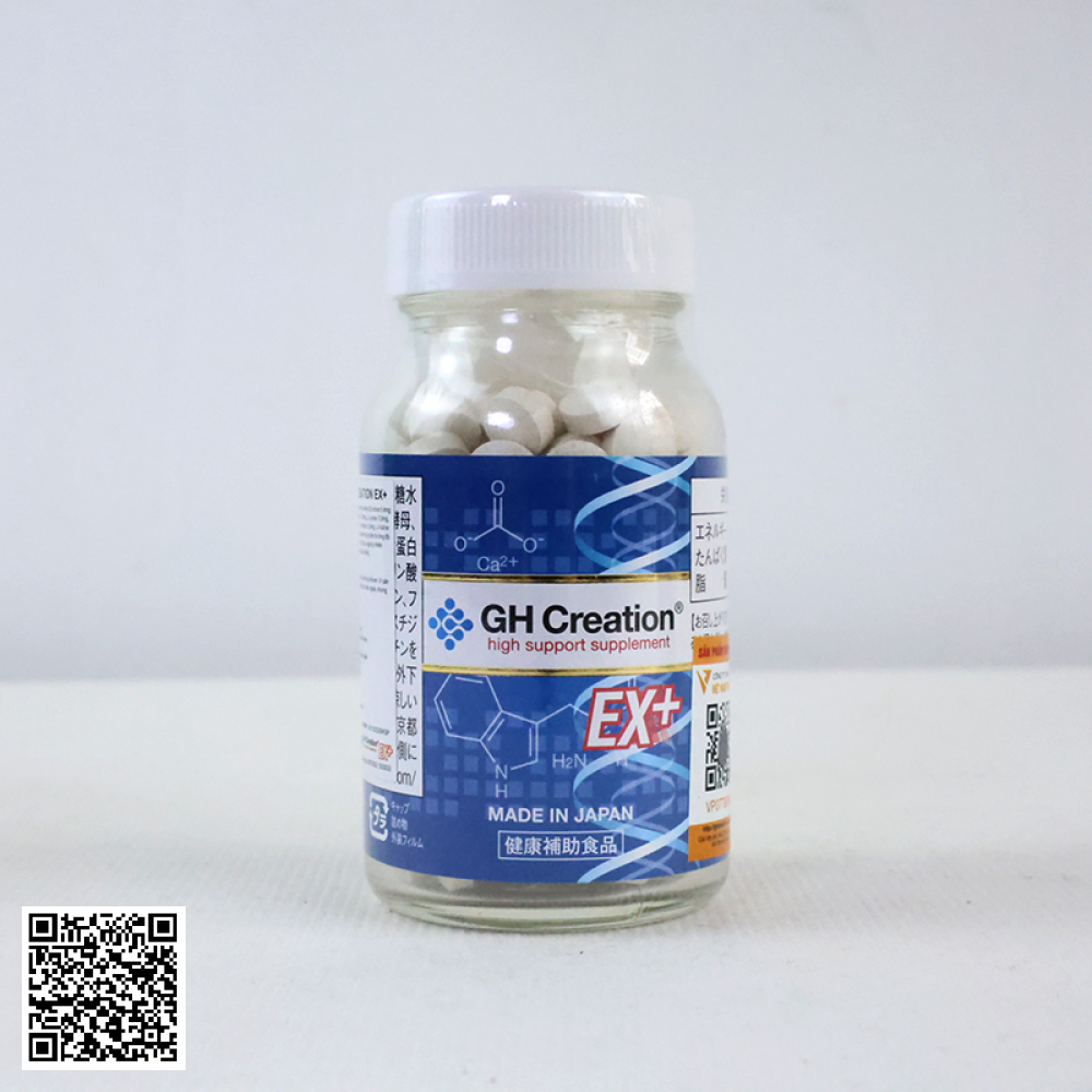 Combo 3 Hộp Viên Uống Tăng Chiều Cao GH Creation EX+ Từ Nhật Bản 270 Viên
