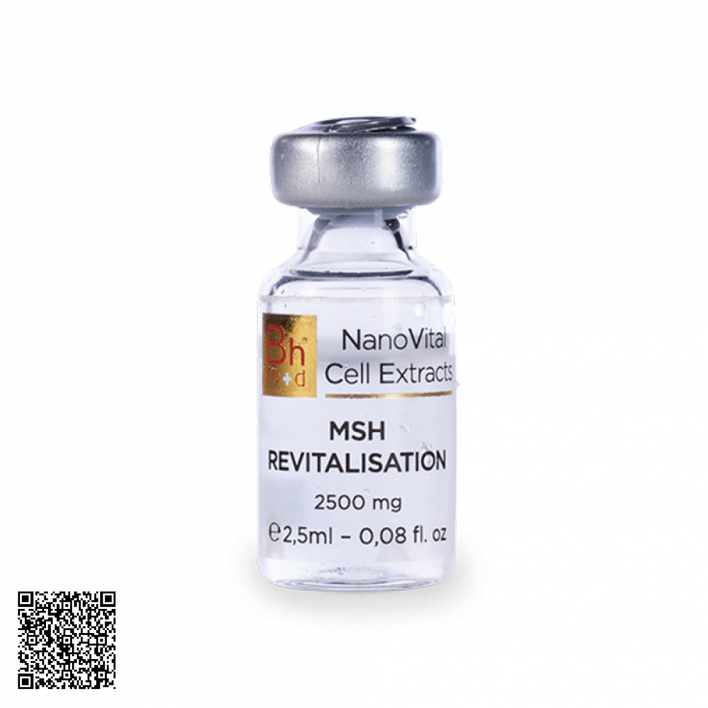 Tế Bào Sinh Học Bhmed NanoVital Cell Extracts Mesenchyme Revitalisation Siêu Trẻ Hóa & Xóa Nhăn Từ Thụy Sĩ Hộp 2,5ml x 10 Ống