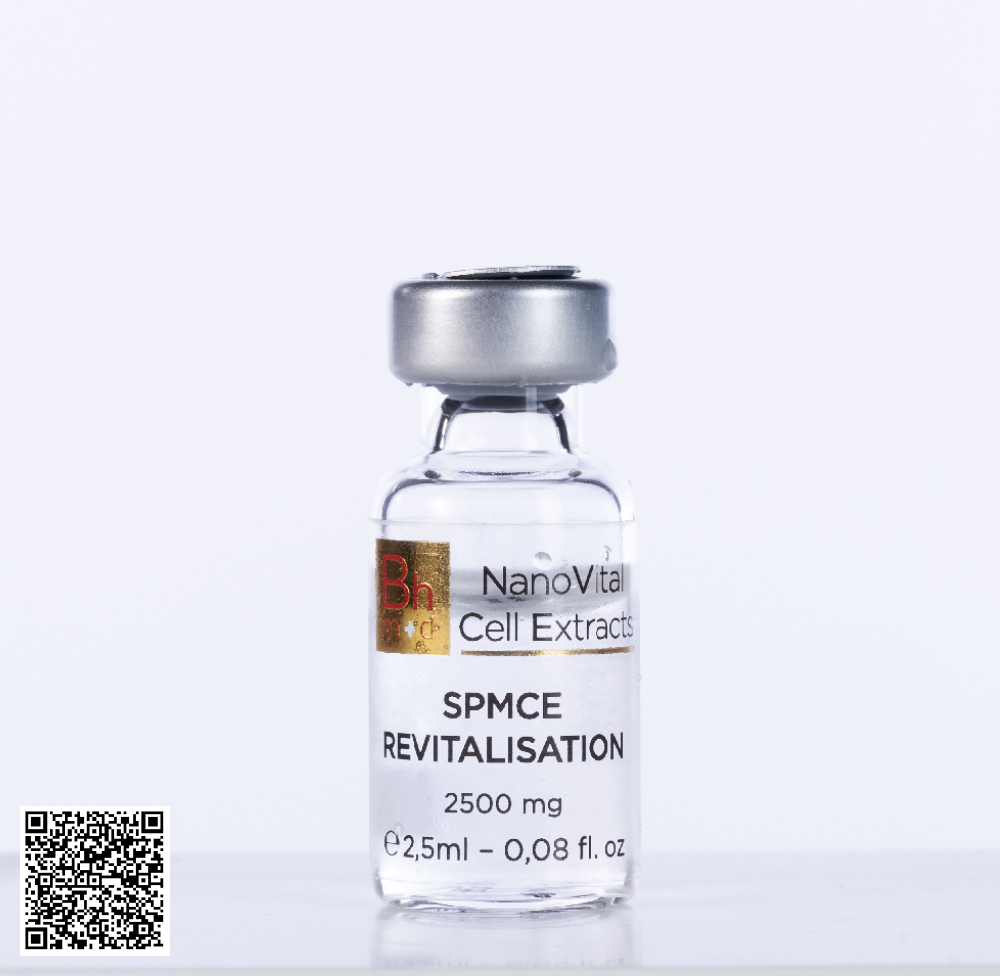 Tế Bào Sinh Học BHmed NanoVital Extracts SPMCE (5 Trong 1) Phục Hồi & Căng Bóng Tổng Hợp Từ Thụy Sĩ Hộp 2,5ml x 10 Ống