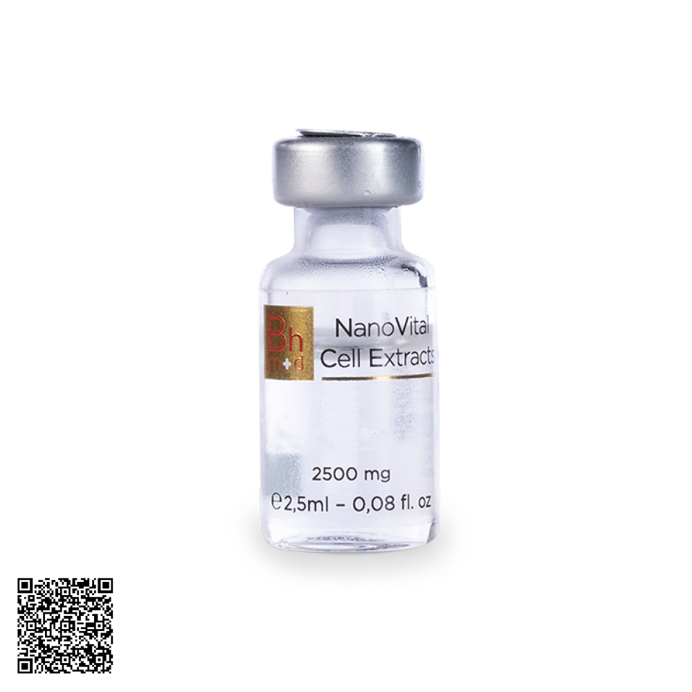 Tinh Chất Tế Bào Bhmed NanoVital Extracts Bone Revitalisation Duy Trì Sức Mạnh Xương Từ Thụy Sĩ Hộp 2,5ml x 20 Ống