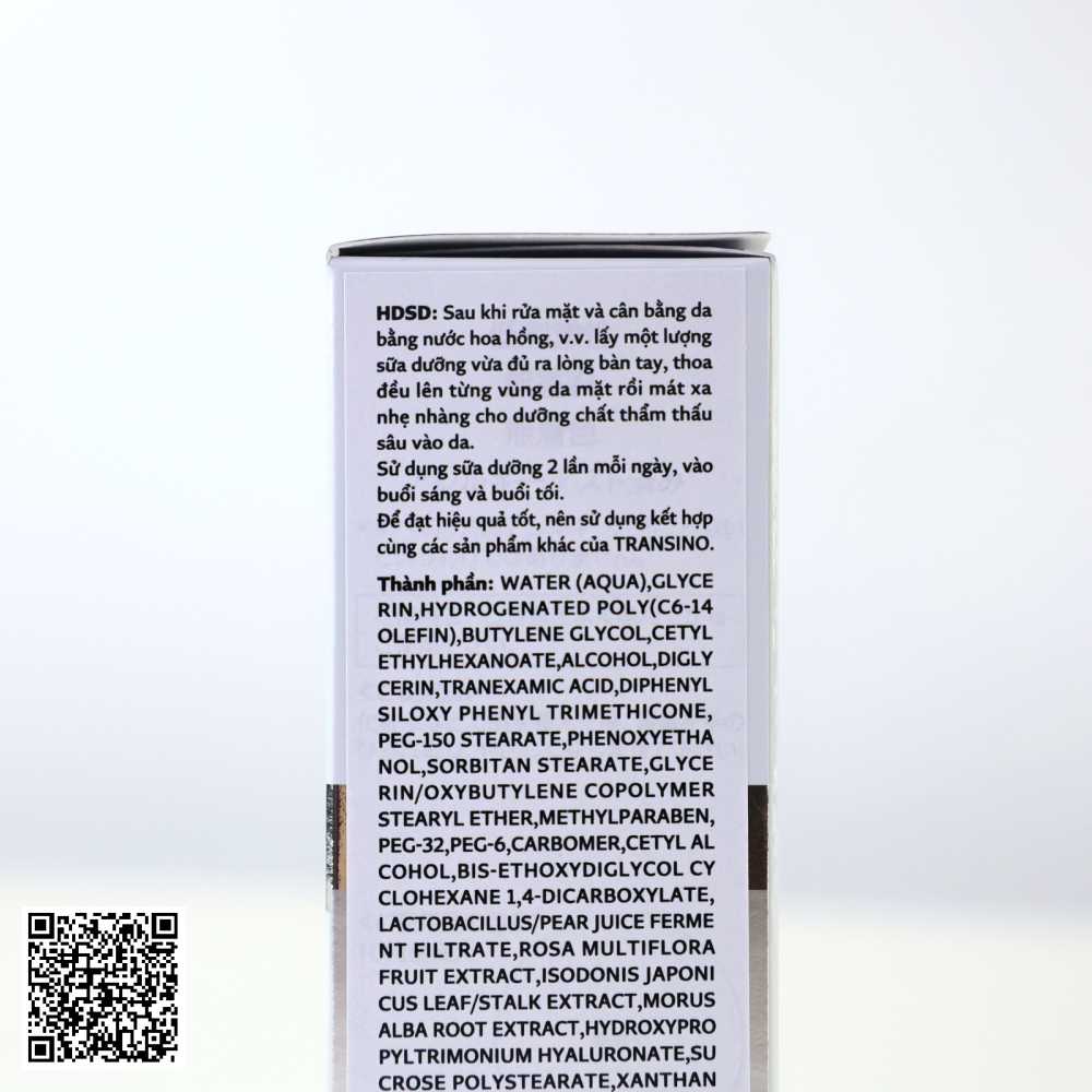 Sữa Dưỡng Trắng TRANSINO Brightening Clear Milk Thu Nhỏ Lỗ Chân Lông Và Dưỡng Da Từ Nhật Bản 100ml