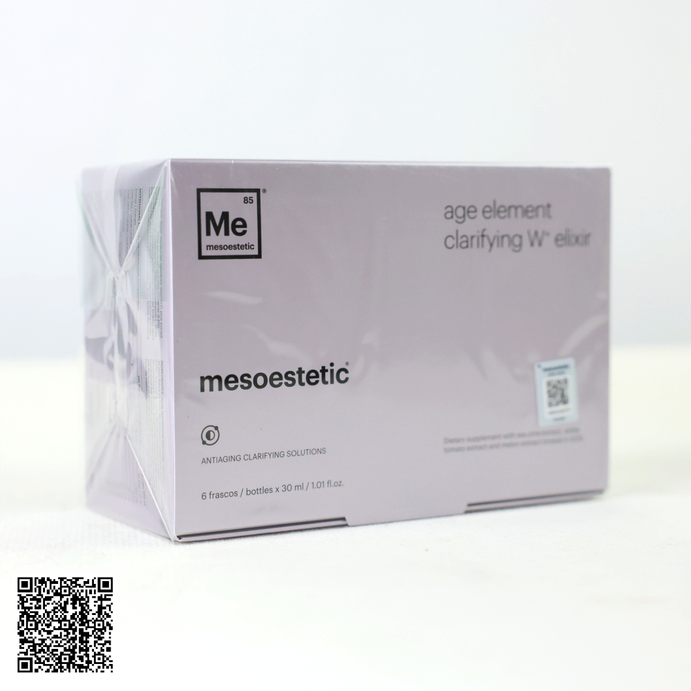 Nước Uống Mesoestetic Age Element Firming Elixir Bổ Sung Collagen Trẻ Hóa Da Từ Tây Ban Nha Hộp 30ml x 6 Chai