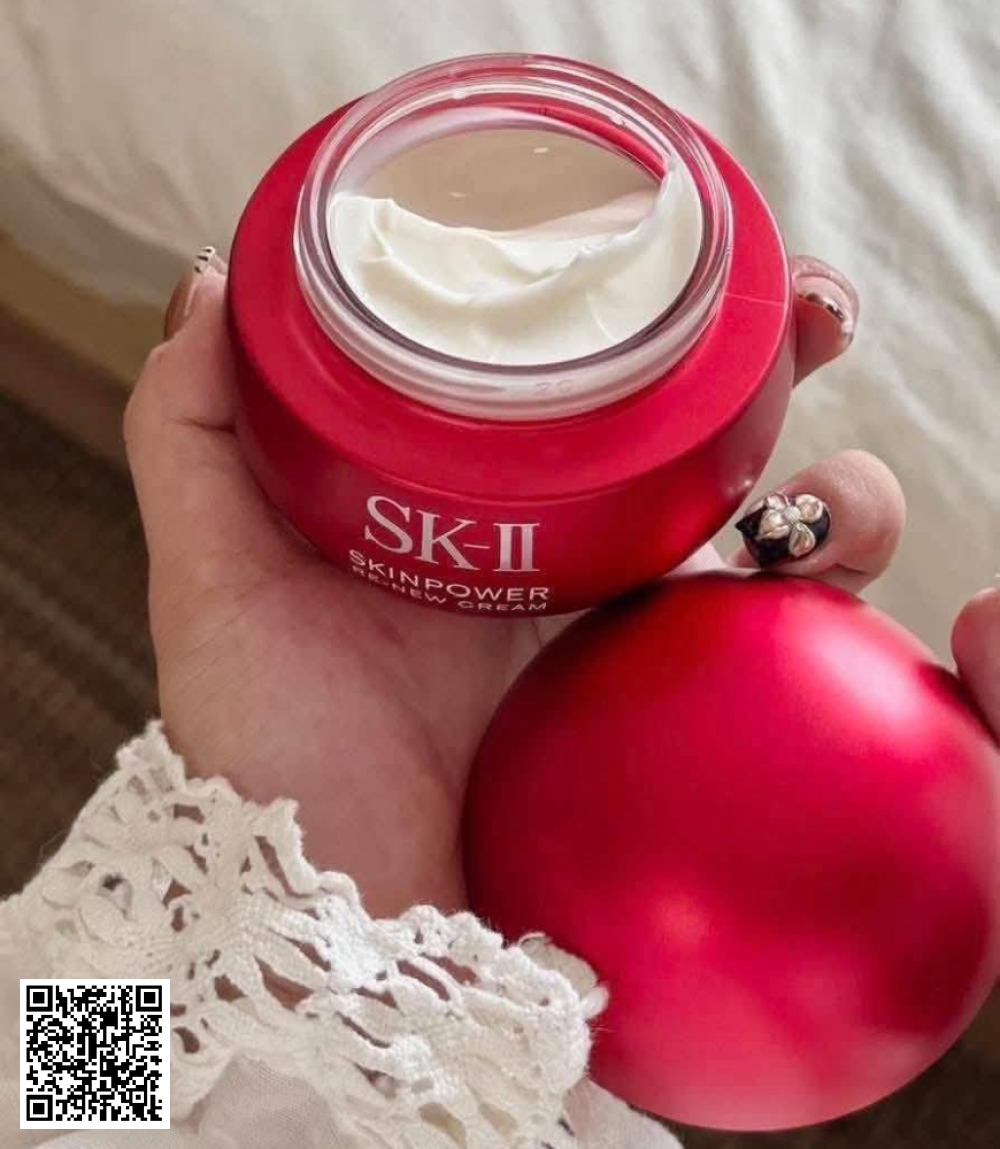 SK-II SkinPower Re-New Airy Cream Kem Dưỡng Ẩm Chống Lão Hoá Da Sk-ii Nhật Bản 80gr 