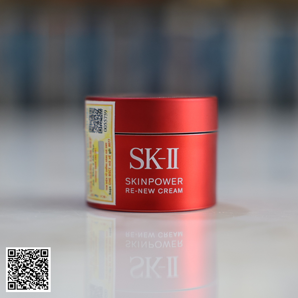SK-II Skinpower Re-new Cream Mini Kem Dưỡng SK-II Từ Nhật Bản 15g