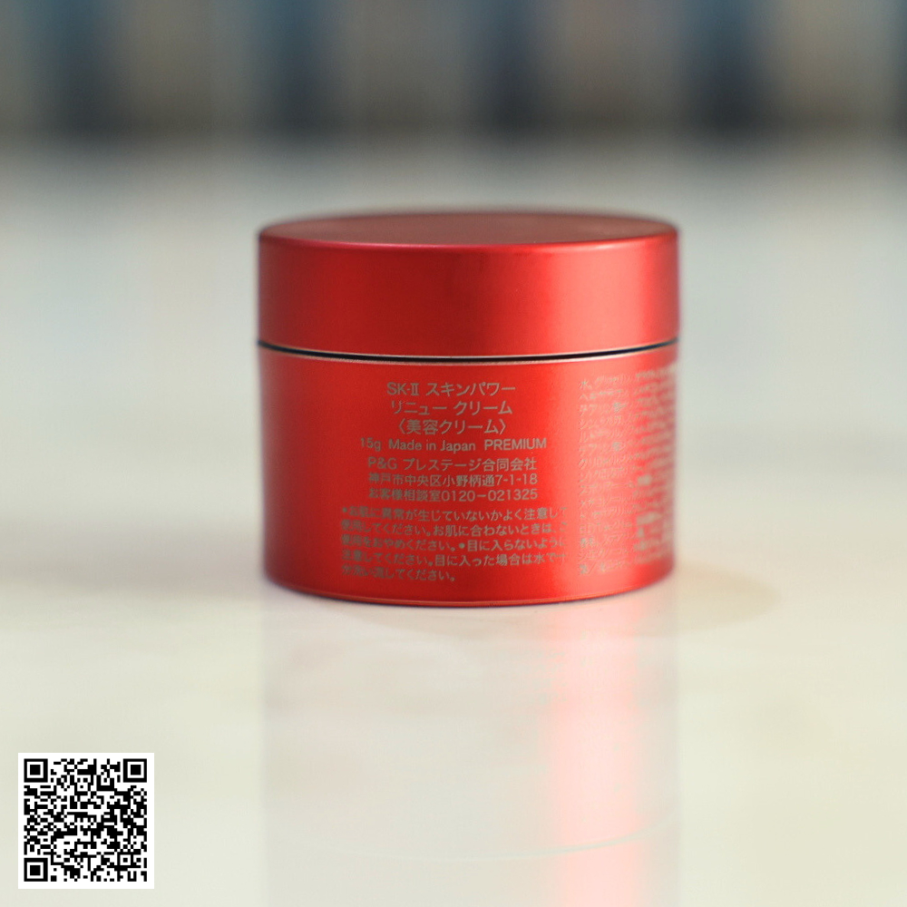 SK-II Skinpower Re-new Cream Mini Kem Dưỡng SK-II Từ Nhật Bản 15g