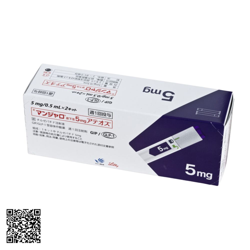 Bút Tiêm Giảm Cân Mounjaro GLP-1 Tirzepatide 5MG Từ Nhật Bản