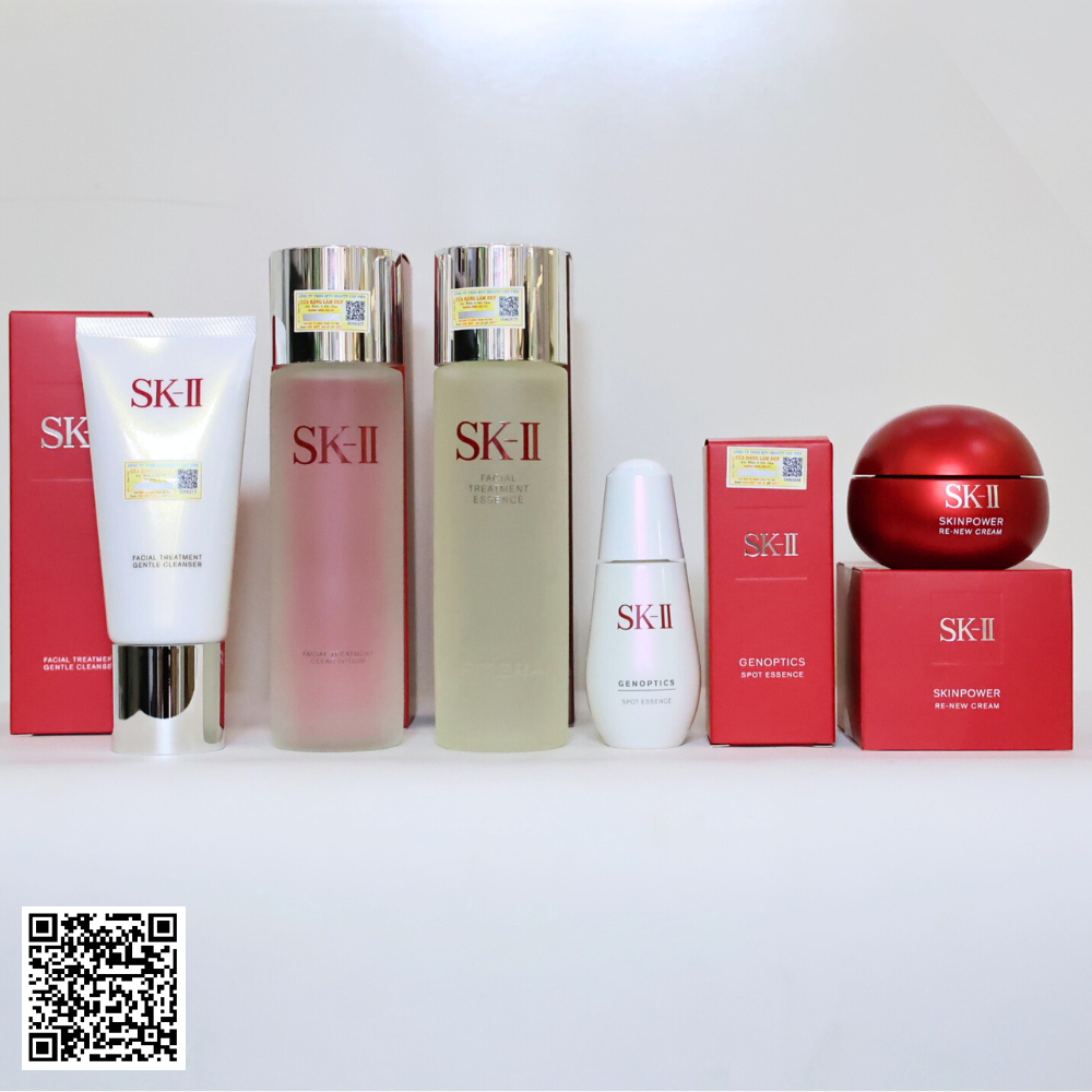 Bộ SK-II Genoptics Spot Chống Lão Hóa, Trị Nám 5 Sản Phẩm Full-size Nhật Bản