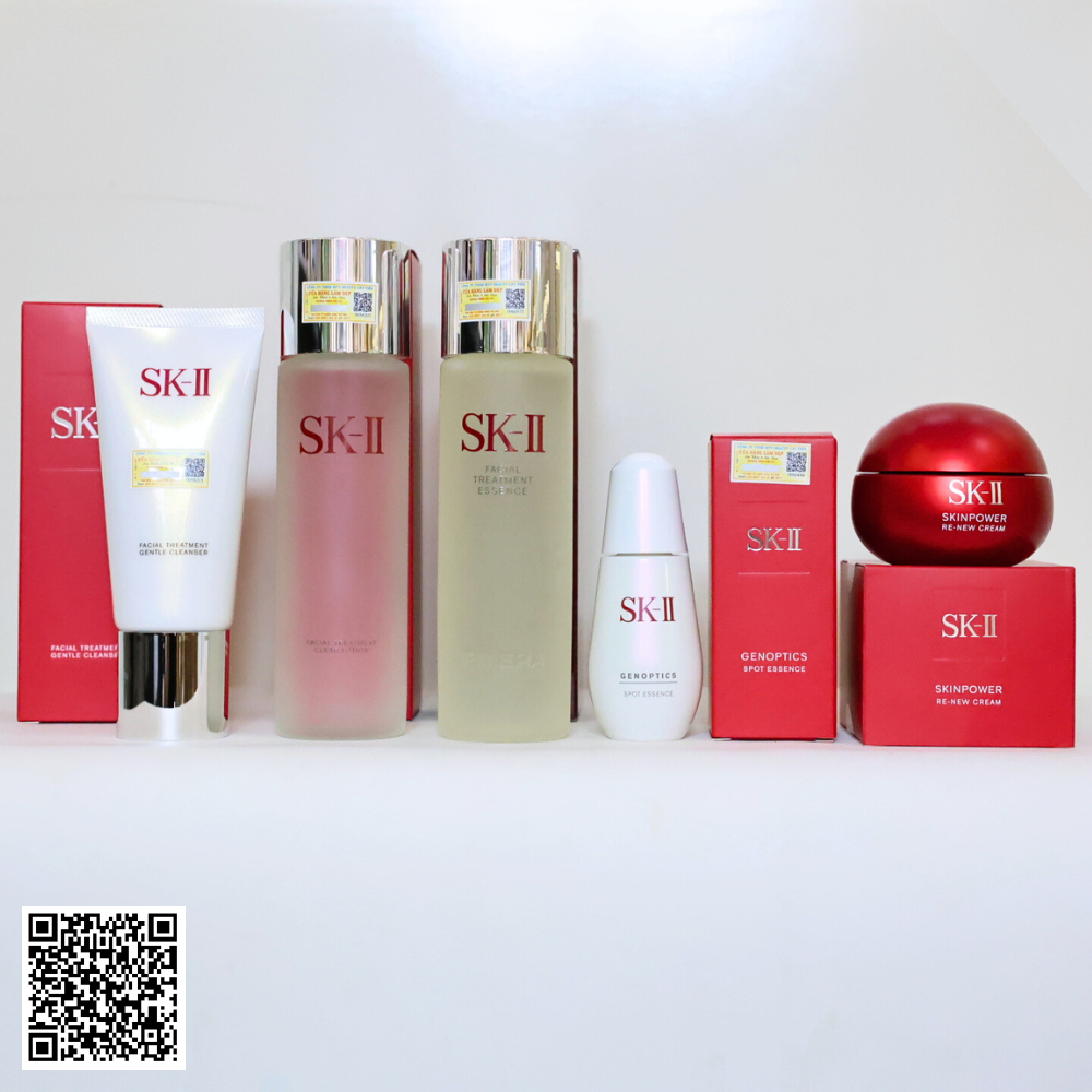 Bộ SK-II Genoptics Spot Chống Lão Hóa, Trị Nám 5 Sản Phẩm Full-size Nhật Bản