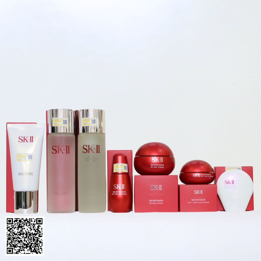  Bộ SK-II GenOptics Infinit Aura Chống Lão Hóa, Dưỡng Ẩm 7 Sản Phẩm Full-size Nhật Bản