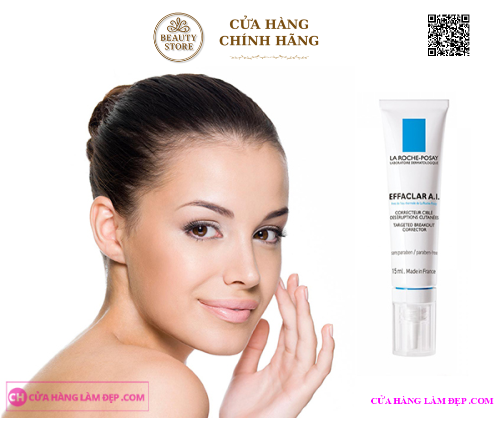 Kem Giảm Mụn Chuyên Biệt La Roche-Posay Effaclar Effaclar A.I.