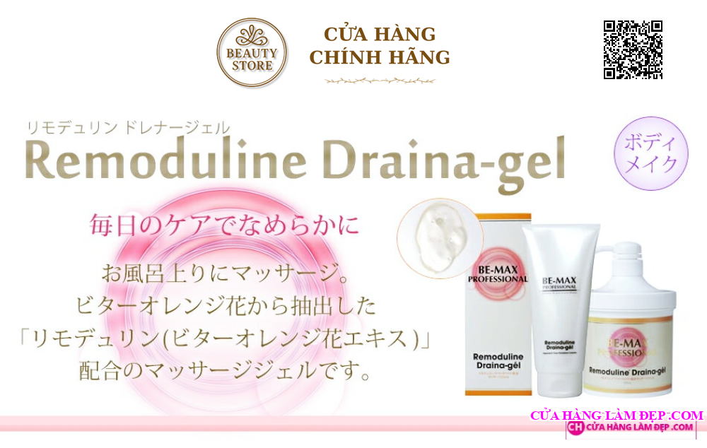 Gel Massage Tiêu Mỡ Be-Max Remoduline Draina