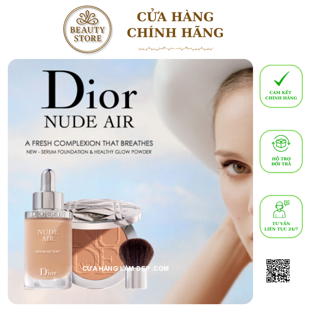 Kem Nền Dior Nude Air Serum Foundation