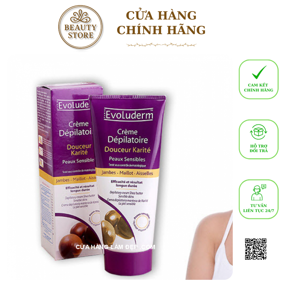 Kem tẩy lông Evoluderm Creme Depilatoire