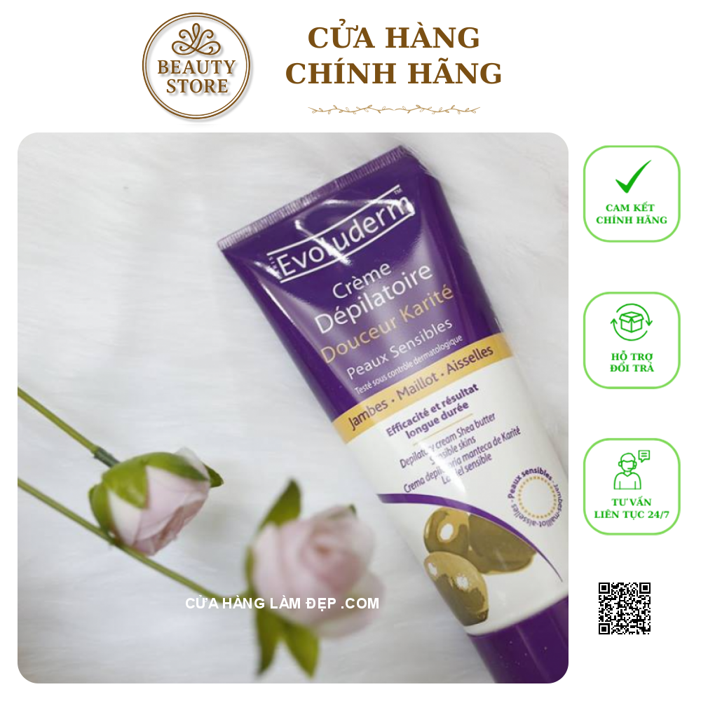 Kem tẩy lông Evoluderm Creme Depilatoire