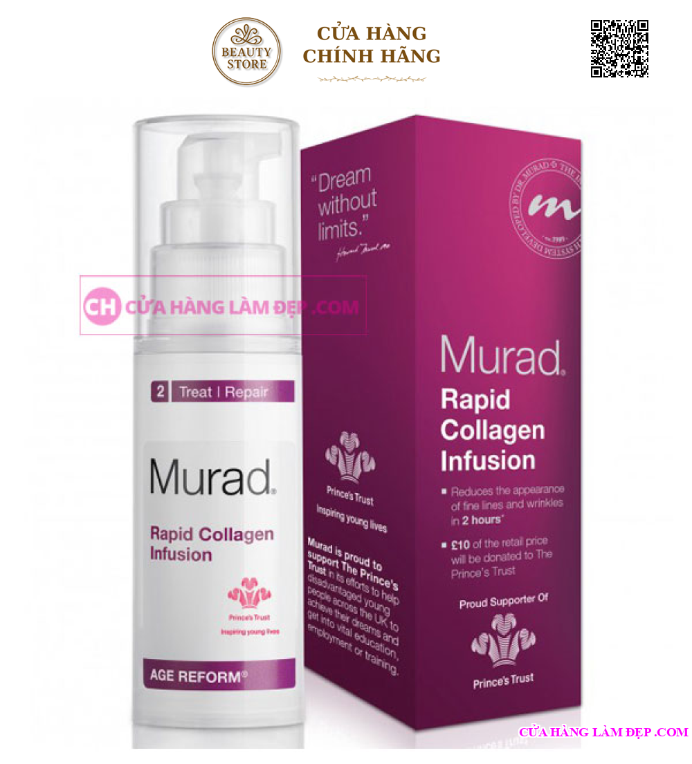 Serum Collagen Thế Hệ Mới Murad Rapid Collagen Infusion 30ml