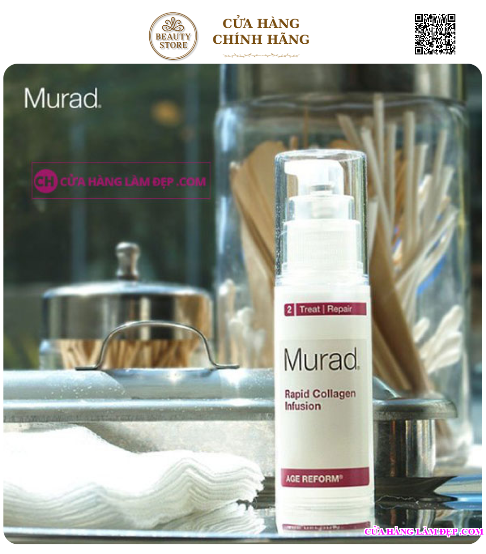 Serum Collagen Thế Hệ Mới Murad Rapid Collagen Infusion 30ml