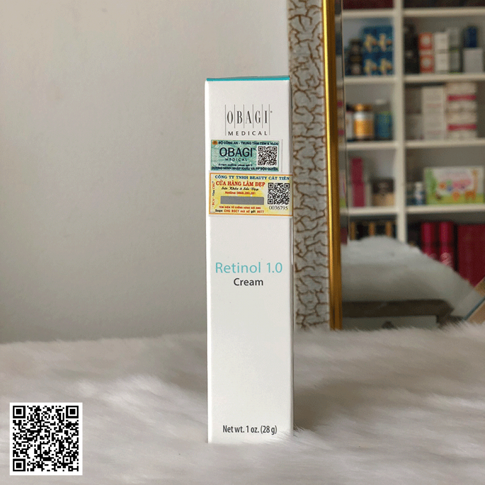 Kem dưỡng da trẻ hóa, ngừa mụn, cân bằng sắc tố da Obagi 360 Retinol 1.0%