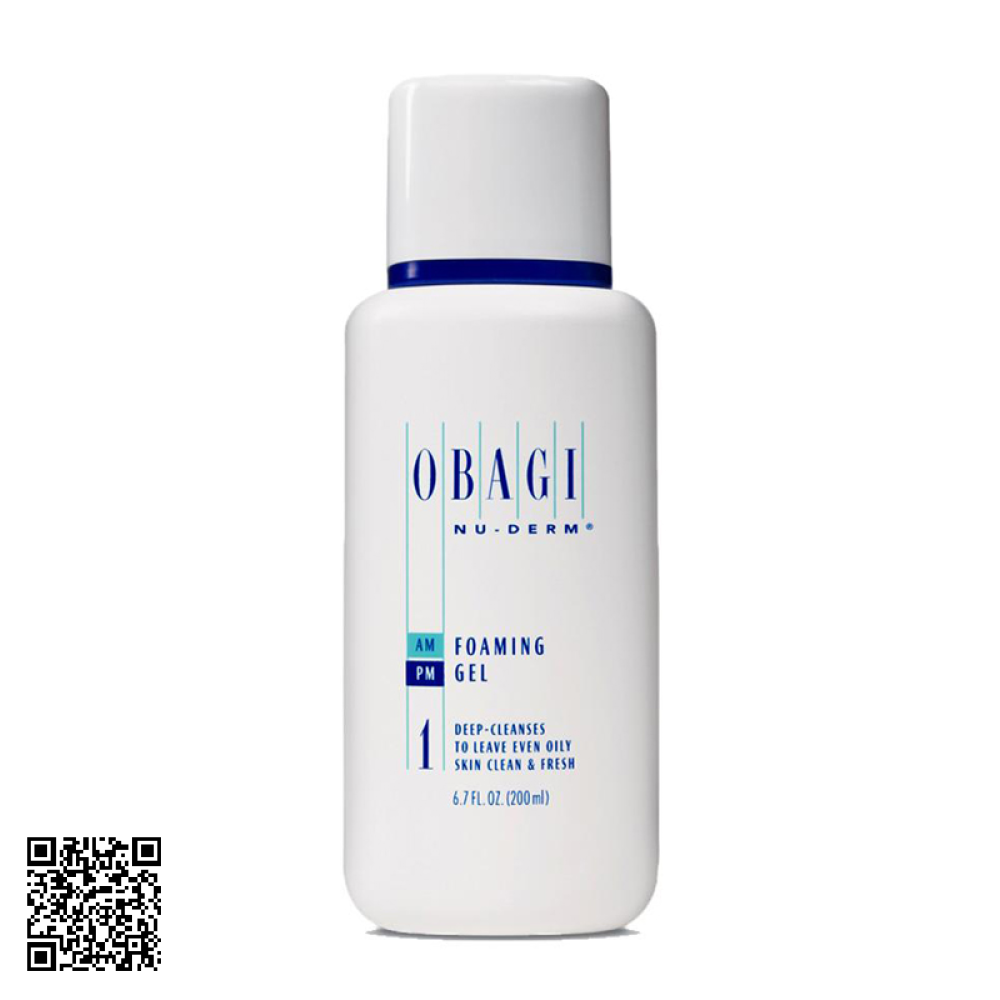 Sữa Rửa Mặt Obagi Nu-derm Foaming Gel 200ml