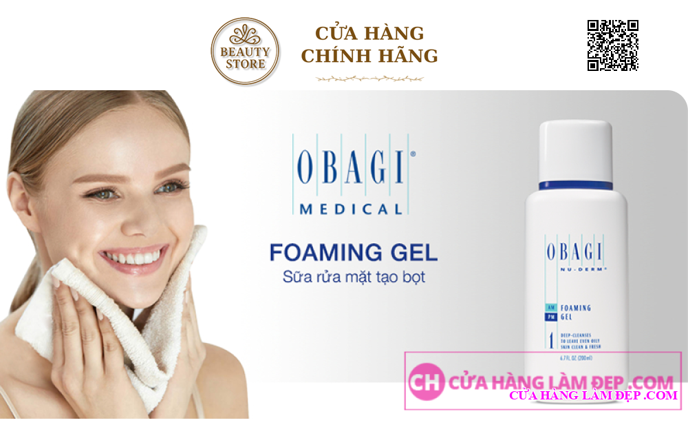Sữa Rửa Mặt Obagi Nu-derm Foaming Gel