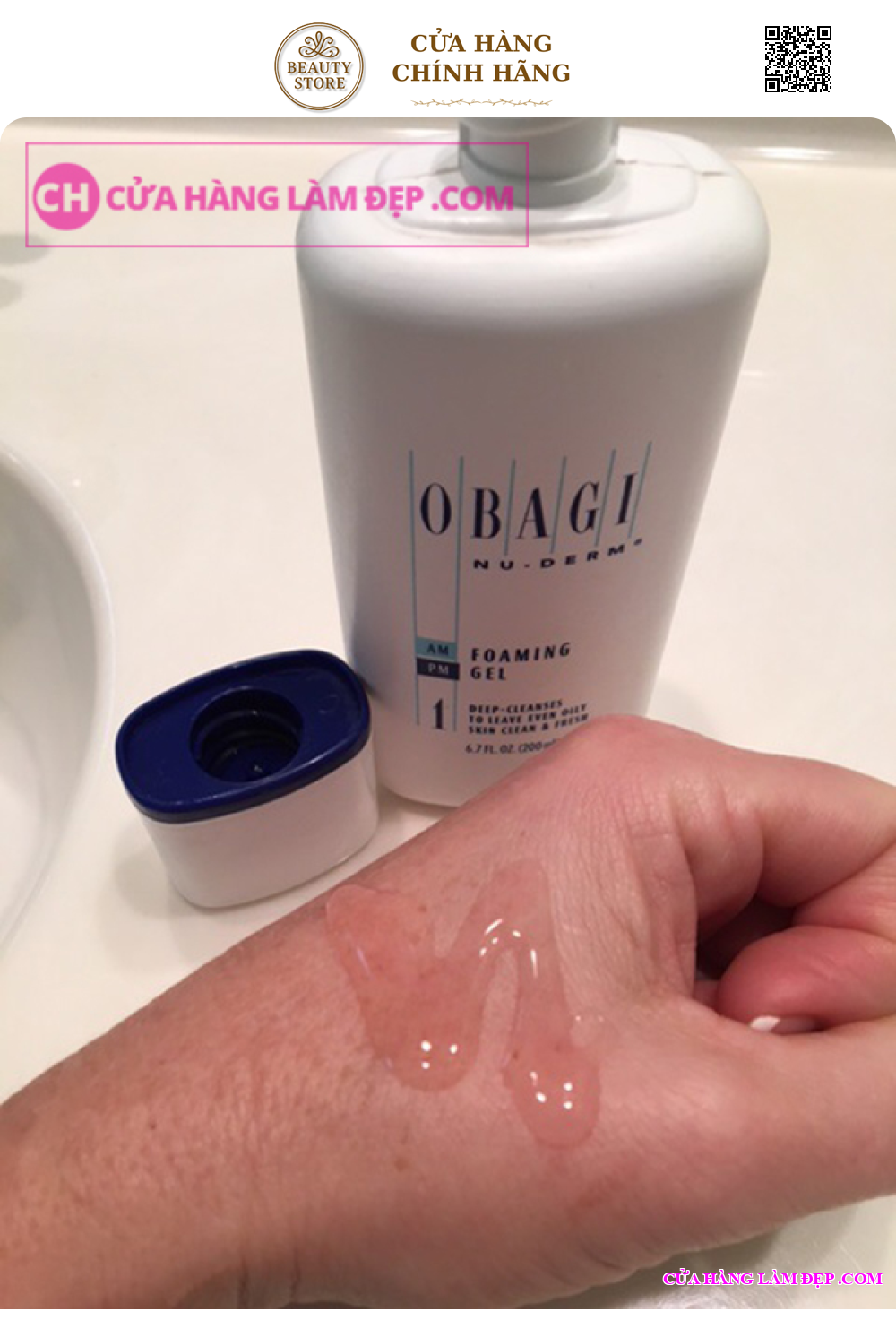 Sữa Rửa Mặt Obagi Nu-derm Foaming Gel