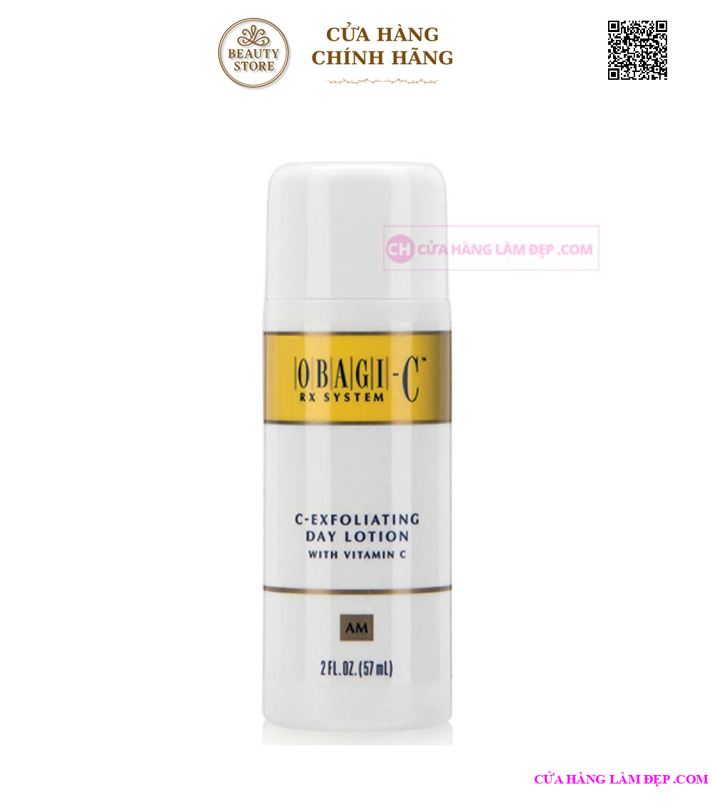 Kem Tẩy Tế Bào Chết, Dưỡng Da Ngày Obagi-C Rx C-Exfoliating Day Lotion