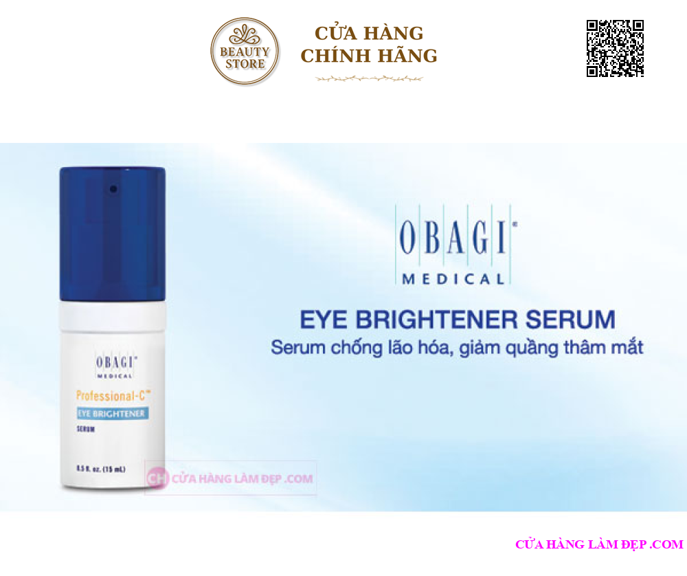 Serum Trị Thầm Quầng Mắt Obagi Professional C Eye Brightener Serum