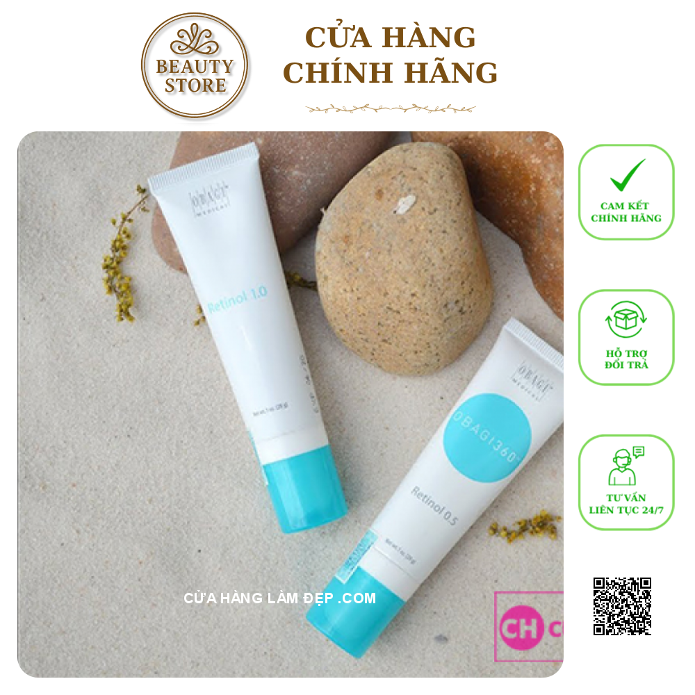 Kem dưỡng da trẻ hóa, ngừa mụn,cân bằng sắc tố da Obagi 360 Retinol 0.5%