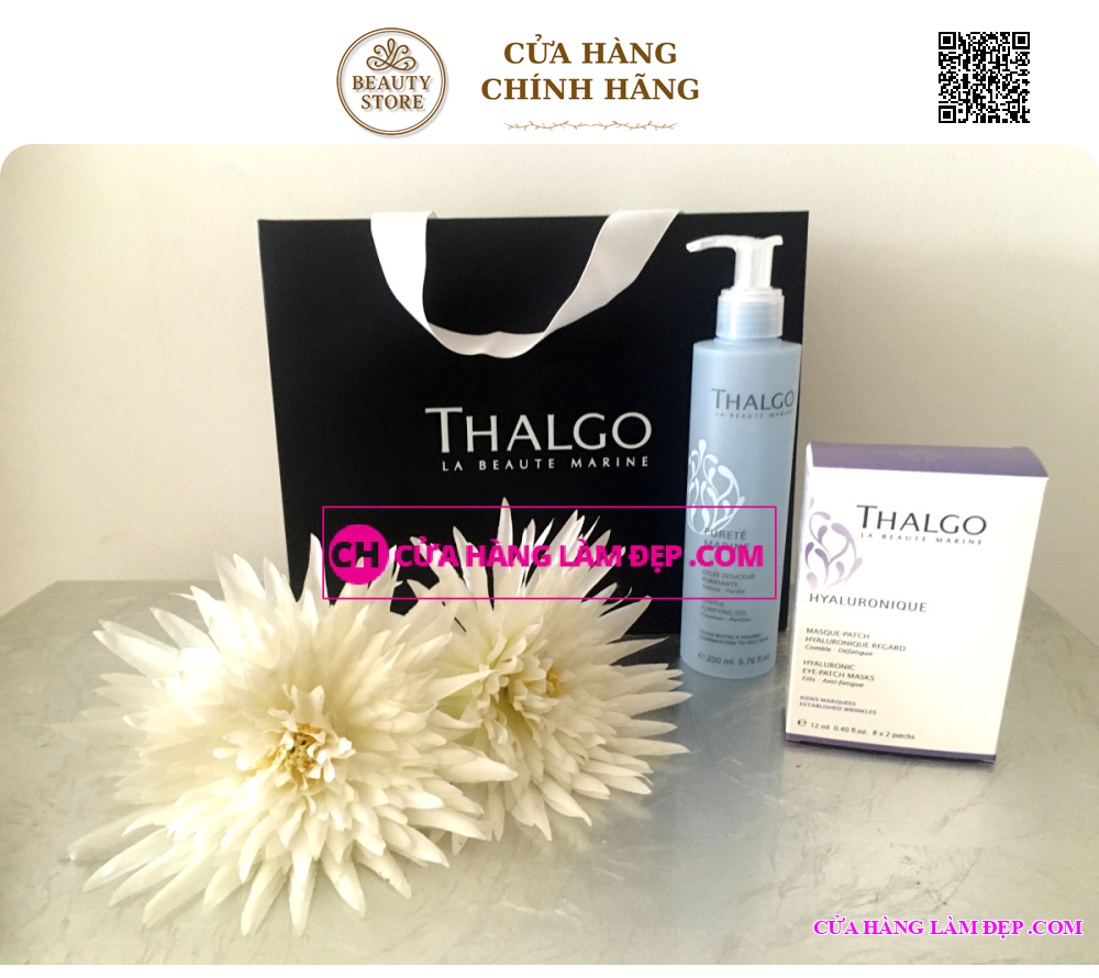 Sữa rửa mặt tẩy trang dành cho da khô Thalgo Gentle Cleansing Milk 200ml