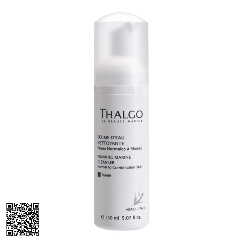 Sữa rửa mặt tạo bọt Thalgo Foaming Marine Cleanser