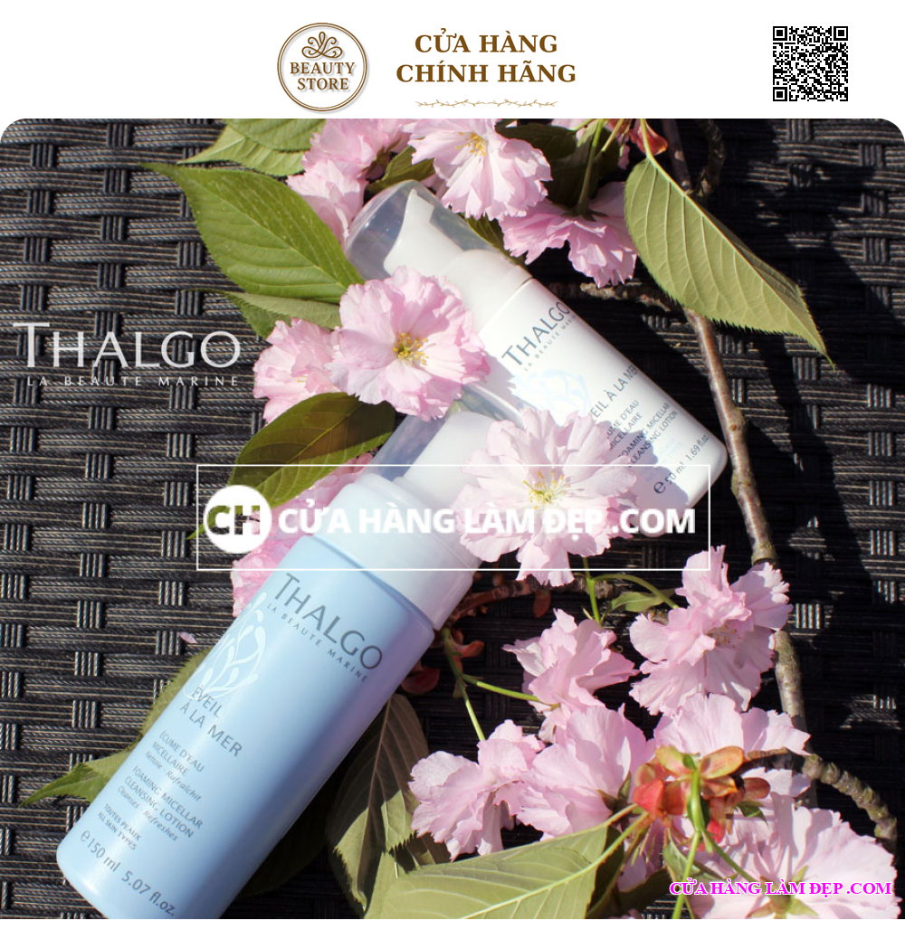 Sữa rửa mặt tạo bọt Thalgo Foaming Marine Cleanser