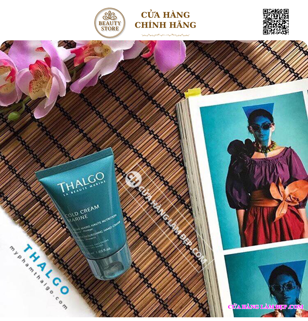 Kem Dưỡng Da Tay Thalgo Cold Cream Marine Deeply Nourishing Hand Cream