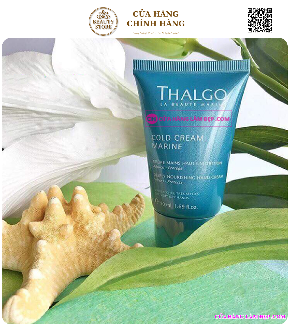 Kem Dưỡng Da Tay Thalgo Cold Cream Marine Deeply Nourishing Hand Cream