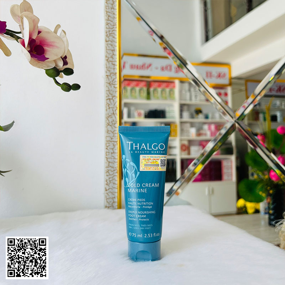 Kem Dưỡng Da Chân Thalgo Cold Cream Marine Deeply Nourishing Foot Cream