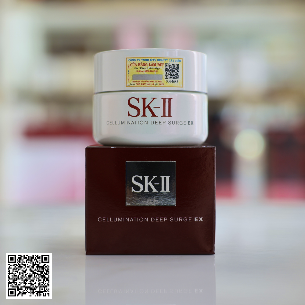 Kem Dưỡng Trắng Da SK-II Cellumination Deep Surge EX Từ Nhật Bản 50g
