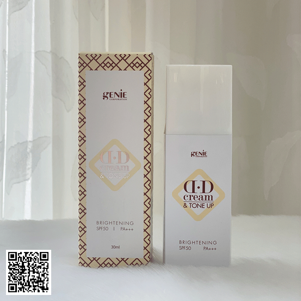 Kem Nền Chống Nắng Genie DD Cream & Tone Up