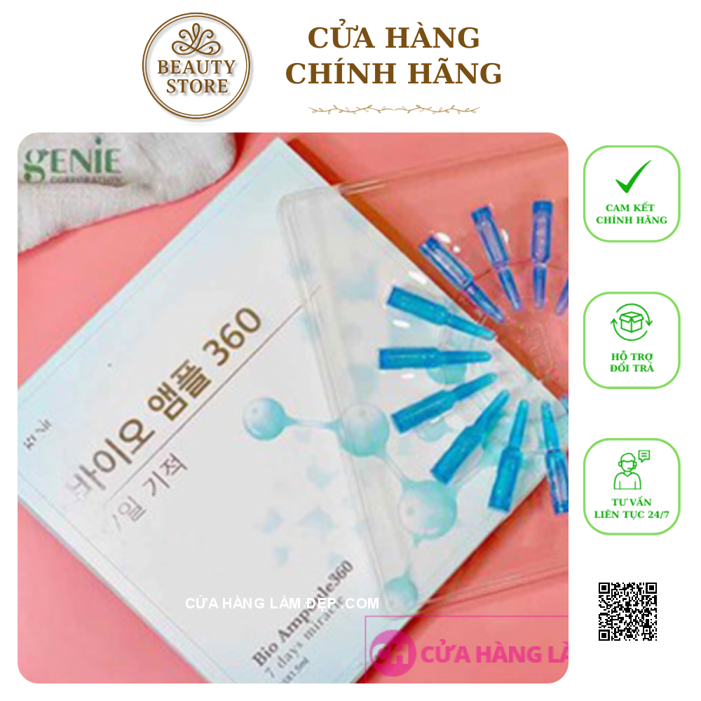 Tinh Chất Tế Bào Genie DNA Acipenser Bio Ampoule 360 7day Miracle