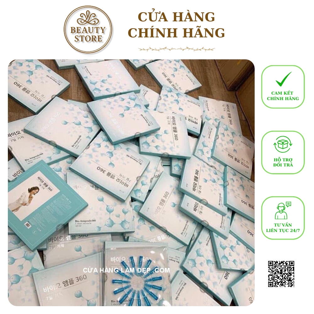 Tinh Chất Tế Bào Genie DNA Acipenser Bio Ampoule 360 7day Miracle