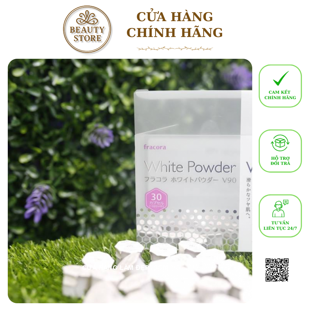 Bột Trắng Da Fracora White Powder V90