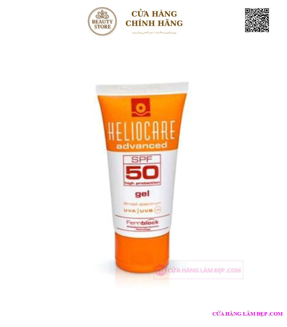Kem Chống Nắng Dành Cho Da Nhờn, Mụn Heliocare Advanced Gel SPF 50