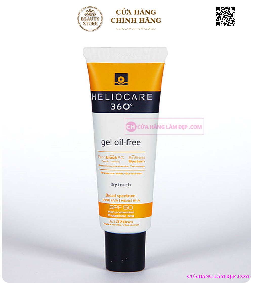 Kem Chống Nắng Heliocare 360 Gel Oil-Free SPF50
