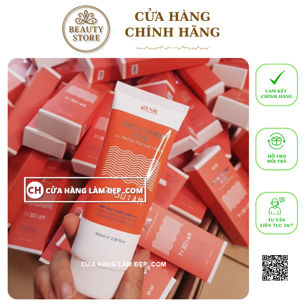 Kem Chống Nắng Lạnh Body Genie UV Protection Sun Cream SPF50+ PA++++