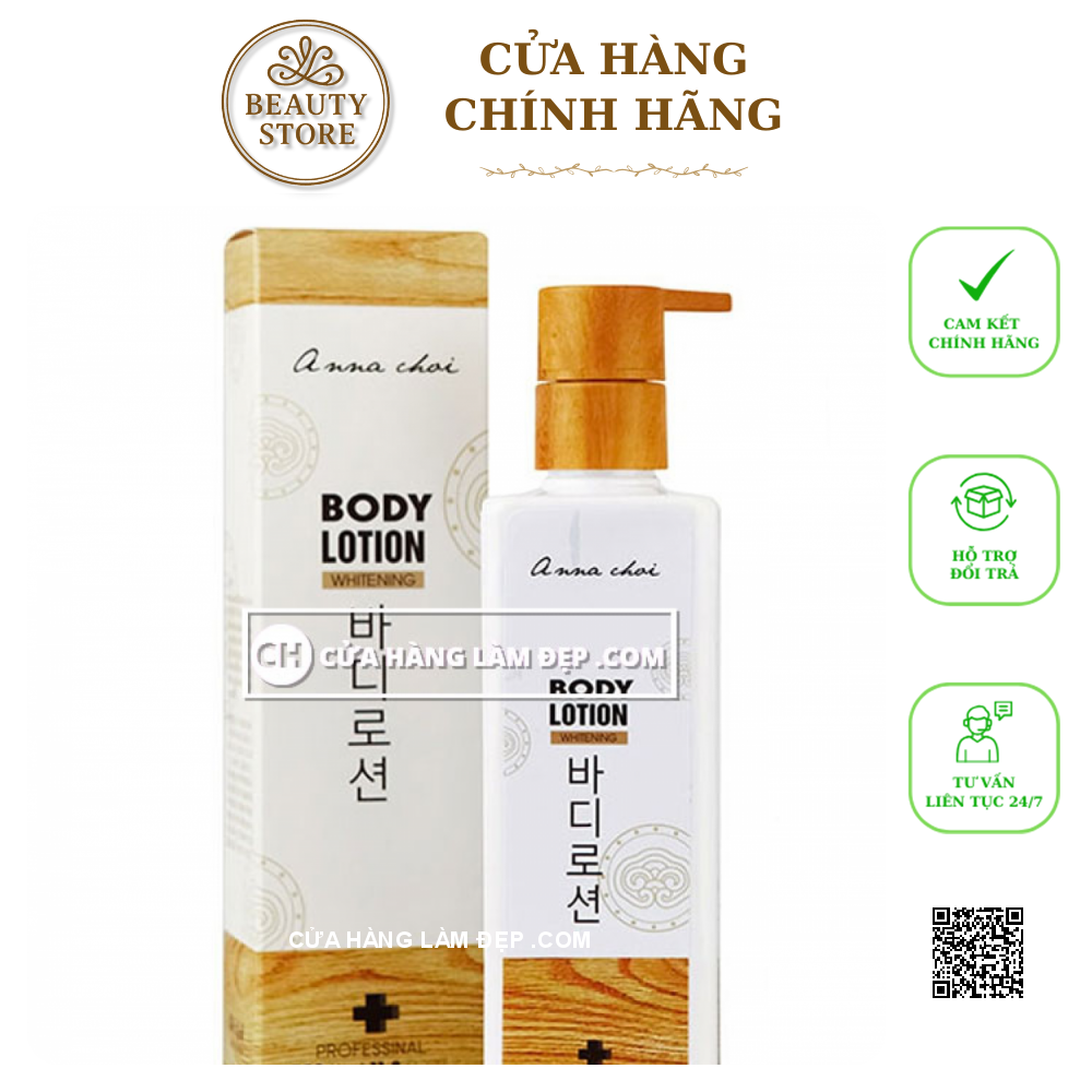 Sữa dưỡng thể Genie Anna Choi Body Lotion Whitening