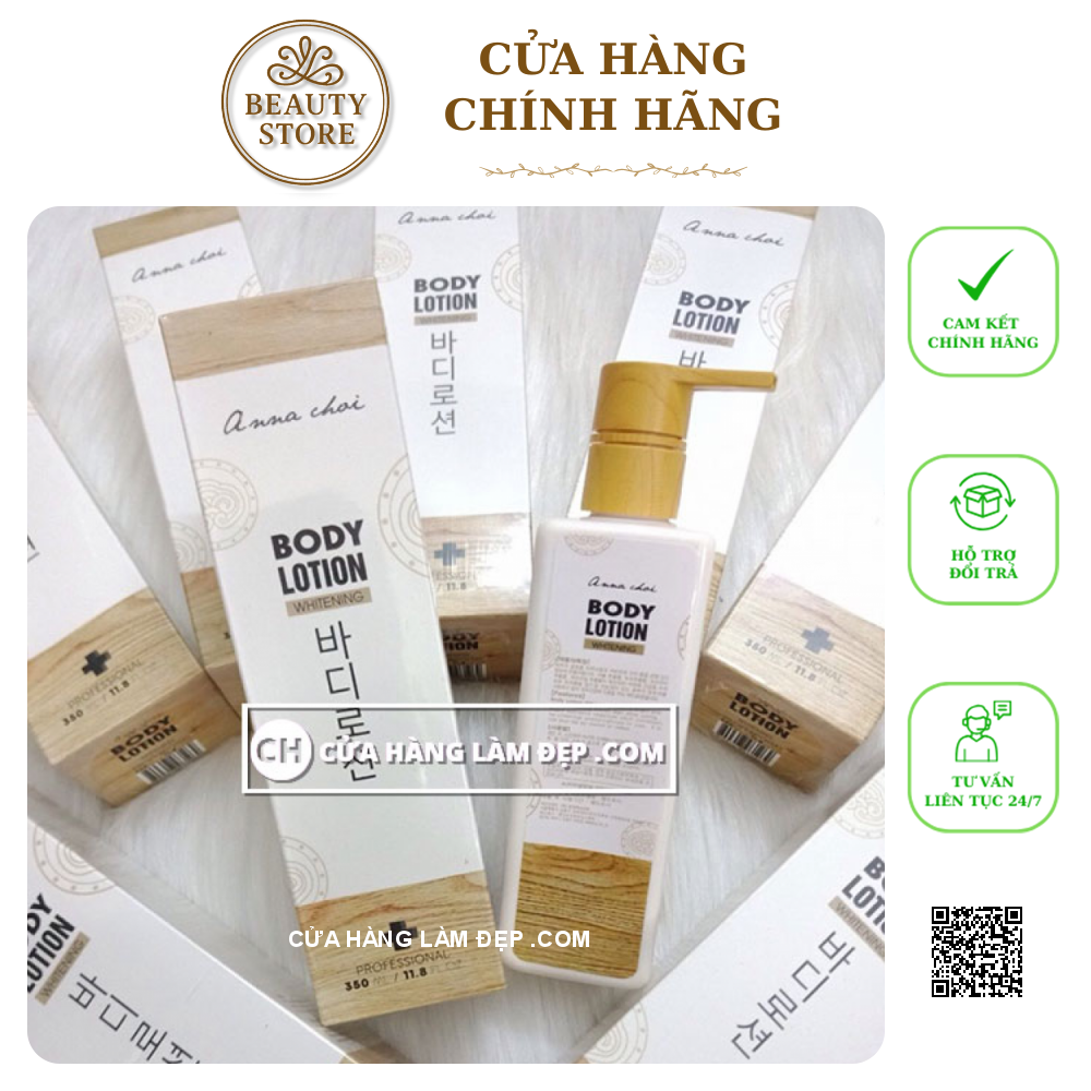 Sữa dưỡng thể Genie Anna Choi Body Lotion Whitening